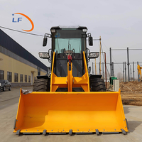 Mini Wheel Loader Excavator Baru dengan Penggerak 4x4 Kapasitas Angkut 1 Ton Dilengkapi Bucket Attachment - Penjualan Mini Backhoe Loader Terbaik dari Tiongkok