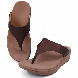 <span class=keywords><strong>Pantoufles</strong></span> tendance de voyage pour femmes, sandales en cuir de qualité supérieure, sandales d'été décontractées pour femmes, accessoires de santé, tendance et à la mode - Product Image 4