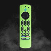 Pour Amazon Fire TV 4K Stick Max Télécommande en silicone anti-chute, étui de protection épaissi lumineux
