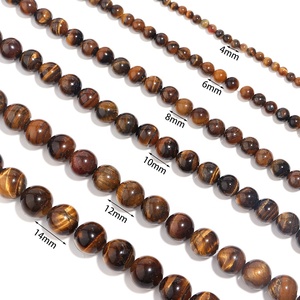天然宝石タイガーアイルースビーズ天然石ビーズメーカー卸売 - Product Image 3