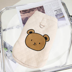 2025 nuevo diseño clásico <span class=keywords><strong>abrigo</strong></span> de algodón sólido Otoño Invierno ropa para mascotas anillo de tracción chaleco polar de dos piernas para perros nuevo diseño de dibujos animados - Product Image 6