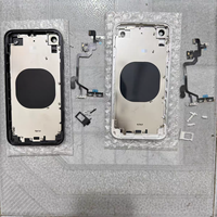 Coque arrière DIY avec cadre intermédiaire pour iPhone 11 (pour conversion en 18 Pro) et XR (pour conversion en 18 Pro)