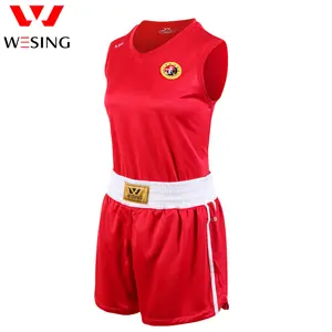 Wesing, индивидуальная боксерская Униформа Санда, китайская одежда для кикбоксинга, боевых искусств, униформа вушу Санда