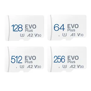 EVO Plus การ์ดความจำ EVO + เมมโมรี่การ์ด EVO + 100% Gb 128GB 256Gb ของแท้512