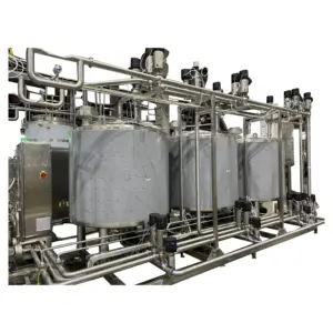 半自動牛乳加工プラント用の1000L/H低温殺菌牛乳生産ライン