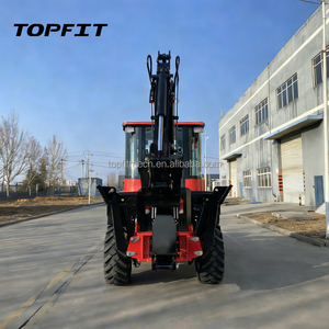 รถตักล้อยางขนาดเล็ก TOPFIT สำหรับงานเกษตรกรรม ความจุบุ้งกี๋ 1 ลูกบาศก์เมตร เครื่องยนต์ดีเซลเทอร์โบ ประสิทธิภาพการทำงานสูง - Product Image 2