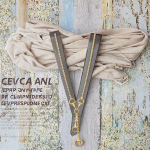 Classico nuovo stile nappa catena a maglie <span class=keywords><strong>lunghe</strong></span> OT collana a ferro di cavallo diamanti gioielli da donna <span class=keywords><strong>con</strong></span> pendente a forma di fiocco di cavallo - Product Image 3