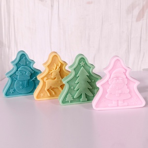 แม่พิมพ์ซิลิโคนขายส่งสำหรับทำเทียนตกแต่งบ้าน DIY กลิ่นหอม แม่พิมพ์คริสต์มาส - Product Image 4