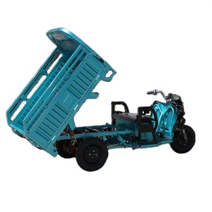 Triciclo Eléctrico Económico de 60V1000W con Barandilla Alta, Certificado CE, para Pasajeros Adultos y Carga, Triciclos Eléctricos de Carga con Carrocería Abierta - Product Image 1