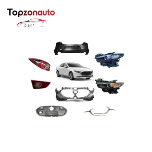 Topzonauto  OEM BCKN-50-031DBB Cache de pare-chocs avant pour Mazda 3 Axela en plastique PP apprêté 2019-2025, pièces de carrosserie automobile à ajustement direct - Product Image 2