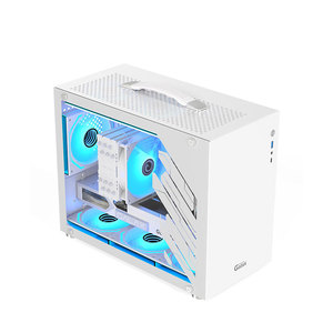 GALAX D01pro Mid Tower ATX PC Kasası Taşıma Saplı Temperli Cam File Panel ARGB Oyun Kasası Siyah - Product Image 2