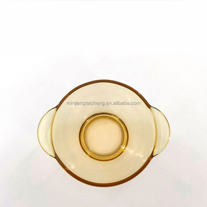 Nhà Máy <span class=keywords><strong>Pyrex</strong></span> Tempered con dấu xử lý đôi tai Bảo Quản Cao Borosilicate kính lò vi sóng Lò hổ phách màu salad trái cây Bát - Product Image 5