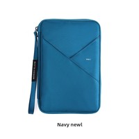 Porte-cartes minimaliste multifonction personnalisé, étui pour passeport, organiseur de documents, porte-billets, sac de rangement de voyage, étui pour cartes