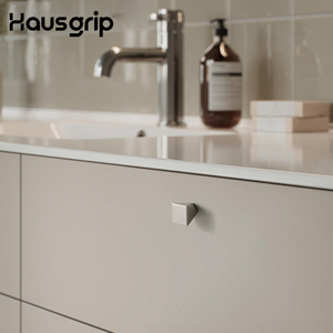 Ручки для шкафов Hausgrip из цинкового сплава с геометрическим алмазным узором, одноточечные ручки-кнопки для ящиков, фурнитура для кухонной мебели, ручки для гардероба - Product Image 4