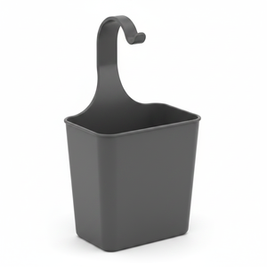 Cestino portaoggetti Spirella 'Sydney Wall basket' in polipropilene grigio, 25 x 22,5 x 8,5 cm - Product Image 2