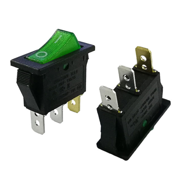 Factory Rocker Switch Light T85 Illuminated  Mini Rocker Switch on off STSP Automotive Rocker Switch for Boats,car