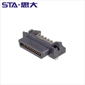 BTB 1,27 мм 80 Pin 0,050 "прямоугольные розетки, гнездо печатной платы SMT С стойками 2x20 позиций, Соединитель с двойным входным поверхностным монтажом - Product Image 2