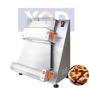 Kommerzielle automatische Mehl-Pizza-Teig-Maschine Tortilla Dough Press Roller Machine