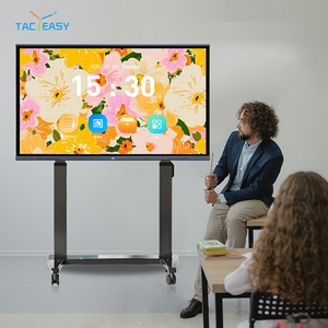 Tableau blanc interactif intelligent Windows Android avec écran tactile et prise en charge du stylet, panneaux plats interactifs en option 65/75/86/98/110/115 pouces - Product Image 4
