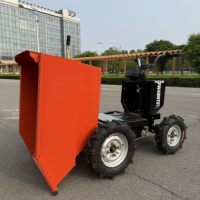 Bennes Basculantes Électriques Mini et 4 Roues avec Options Chenillées pour la Construction et l'Agriculture à Vendre