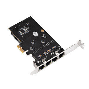 Adaptateur réseau Gigabit PCIe à 4 ports, 10/100/1000Mbps, <span class=keywords><strong>carte</strong></span> LAN RJ45 RTL8111H, <span class=keywords><strong>carte</strong></span> <span class=keywords><strong>Ethernet</strong></span> PCI Express pour serveur PC - Product Image 6