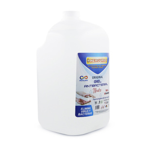 Mercurio Gel Antibacterial Original 70% Alcohol 4 Litros Neutro Para Higiene de Manos - Product Image 1