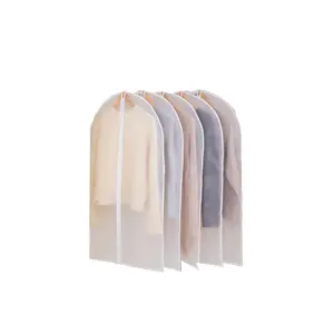 Waterproof Clothing Dust-proof Cover Storage Hanging Clothes Custom logo Suit Zipper Accept Origin Type Garment Bag