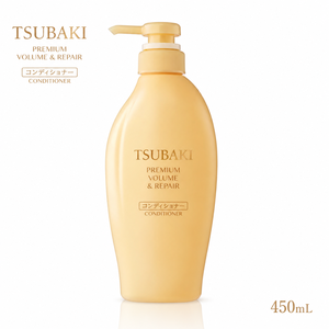 Après-shampoing japonais TSUBAKI Premium Herbal Liquid Volume & Repair 450ml, soin capillaire floral au camélia pour cheveux plats/fins/abîmés - Product Image 4