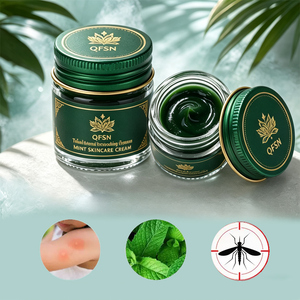 Crème Rafraîchissante à la Menthe, <span class=keywords><strong>Baume</strong></span> Apaisant Botanique pour Massage, Pommade Portable Quotidienne pour Soin Relaxant de la Peau - Product Image 5