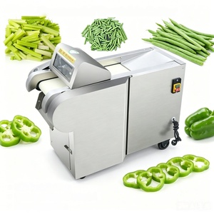 Affettatrice Automatica per Verdure in Acciaio Inossidabile Resistente con Multi-Stampo per Fette Ondulate e Facile Pulizia - Product Image 1