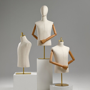 All'ingrosso uomo manichino finestra oggetti di scena del manichino busto manichino con Base in metallo e braccio di legno negozio di abbigliamento <span class=keywords><strong>da</strong></span> uomo manichini - Product Image 4