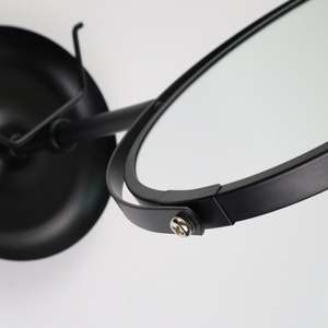 Espejo de Maquillaje Moderno y Personalizado con Soporte para Teléfono Celular de Doble Cara, Espejo con Clip de 7 Pulgadas, Base de Almacenamiento, Marco de Metal Negro - Product Image 6