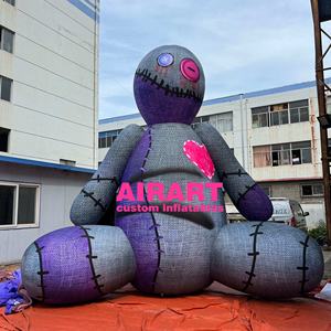 Boneka <span class=keywords><strong>voodoo</strong></span> ungu tiup ukuran besar, ornamen balon model <span class=keywords><strong>voodoo</strong></span> tiup ukuran besar - Product Image 4