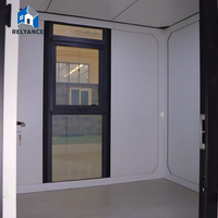 Kit de mini-maison extensible, maison mobile économique, boutique conteneur, villa préfabriquée à deux chambres résistante aux intempéries, garage équipé, hôtel