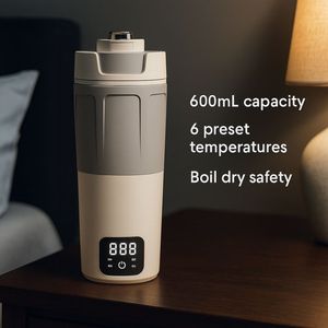 Bouilloire Électrique Portable de Voyage Rechargeable en Acier Inoxydable Mignonne et Compacte – Meilleure Vente d'Articles de Cuisine et de Maison - Product Image 2