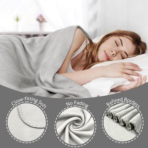 Couverture Raschel tricotée sur mesure OEM ODM ultra douce, couverture de lit moelleuse, plaid luxueux et confortable pour canapé et avion, toutes saisons - Product Image 4