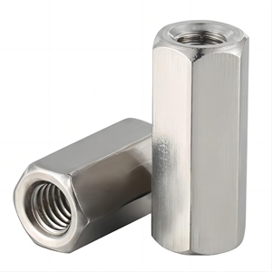 Heavy Duty countersunk Bolt din6334 thép không gỉ hình lục giác ren kết nối M4 M5 M6 M16 dài Hex khớp nối các loại hạt - Product Image 1