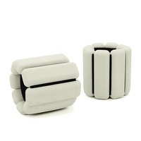 Bandes de résistance en silicone de 1 lb pour l'entraînement des poignets et des bras, idéales pour le yoga, le Pilates, la course, la marche, la danse et le fitness