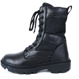 TSb0811 Bottes tactiques en cuir et caoutchouc personnalisées pour hommes - Product Image 5