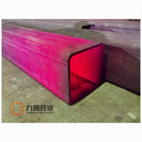 Tube carré et rectangulaire en acier au carbone laminé à chaud ERW S355J0H EN 10210 pour la construction, services de découpe/soudage/pliage
