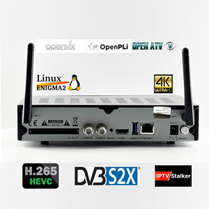 <span class=keywords><strong>Decodificador</strong></span> de TV Satelital Popular en Europa 4k HEVC/H.265 ZGEMMA H17TWIN Doble DVB S2/S2X Enigma2 <span class=keywords><strong>Linux</strong></span> CA&CI - Product Image 2