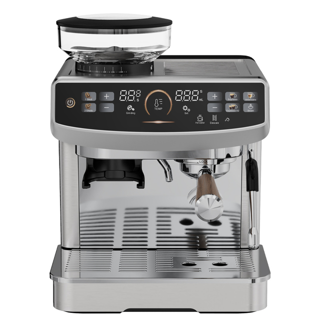 Wholesale Coffee Maker 2200W Expresso Coffee Machine with Grinder Automatic Coffee Making Machine