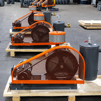 HC-251S Luftgebläse für die chemische Industrie, riemengetriebene Drehschiebergebläseeinheit mit Schalldämpfer für Gasförderung und Belüftung