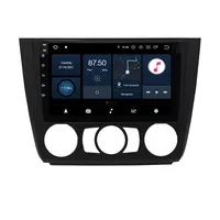 9 بوصة تعمل باللمس الذكية سيارة مشغل الصوت مع المدمج في CarPlay و RDS الصورة في الصورة GPS BT WiFi ل BMW 1 2008-2012