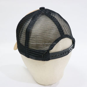 ZZB Custom New Trend Fashion Sports Image Cork Texture <b>Trucker</b> <b>Hat</b> Arch Embroidery Logo Baseball Cap Mesh Back for Men <b>Women</b> - Product Image 4