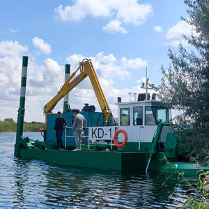 KEDA 2026 Draga Anfibia Versátil con Bomba de <span class=keywords><strong>Arena</strong></span>/Cucharón/Excavadora de Conchas/Rastrillo/Pila de Excavación para Ríos y Embalses - Product Image 2