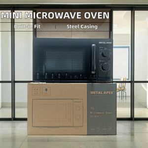 Mini 25L lò vi sóng gia đình với phụ kiện trong suốt được xây dựng trong thiết bị điện và tuốc nơ vít quan trọng yếu tố cần thiết - Product Image 2