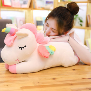 ตุ๊กตา<span class=keywords><strong>ยู</strong></span><span class=keywords><strong>นิ</strong></span>คอร์นน่ารัก หมอนนุ่ม ผ้าฝ้าย ของเล่นตุ๊กตายูนิคอร์น - Product Image 5
