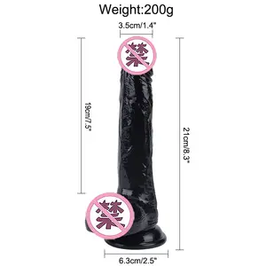 21Cm Lengte Enorme Maat Tpe Dildo Voor Vrouwen Vaginale Massager