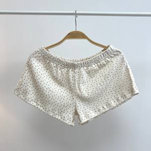 <span class=keywords><strong>Pantalones</strong></span> <span class=keywords><strong>Cortos</strong></span> de Yoga para Mujer, Cintura Alta Elástica, 100% Algodón, Transpirables, Ajustados, Estilo Vintage, Diseño de Bloques de Color, Verano - Product Image 6